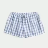 Oxford Cotton Tie Shorts