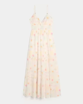 Pattern Maxi Dress
