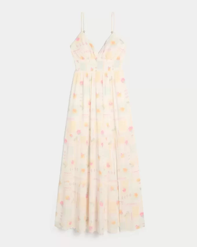 Pattern Maxi Dress