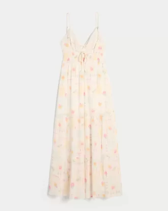 Pattern Maxi Dress