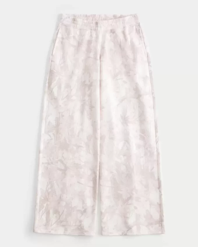 Pink Camo Baggy Sweatpants