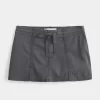 Pleated Mini Skirt