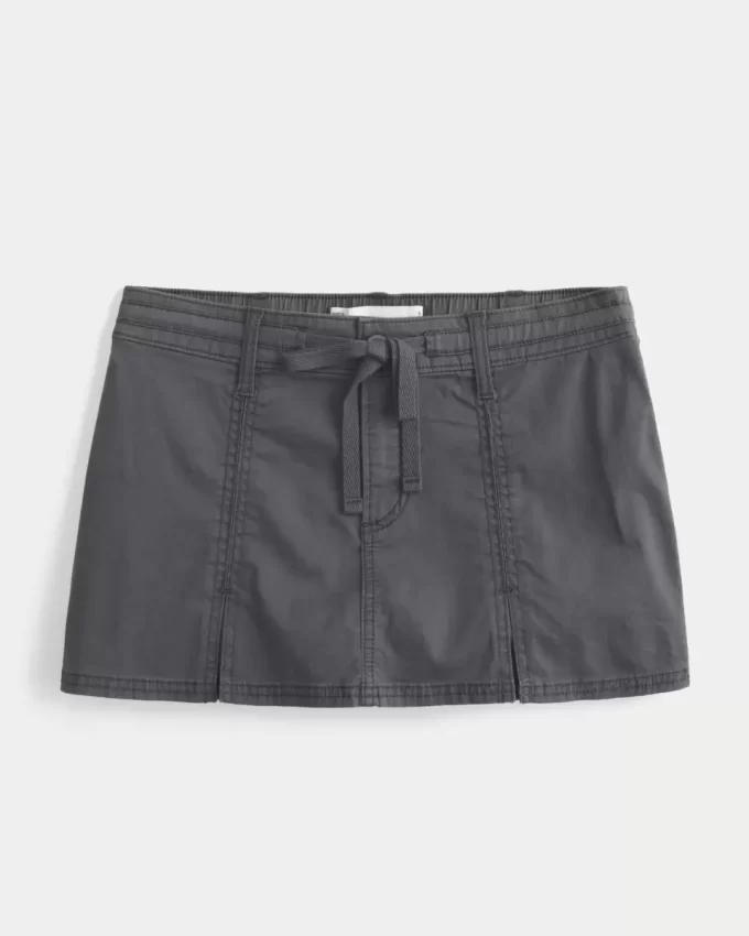Pleated Mini Skirt