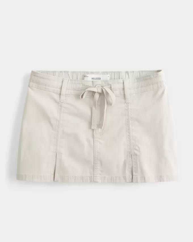 Pleated Mini Skirt