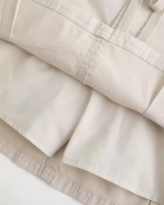 Pleated Mini Skirt