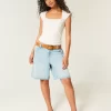 Pointelle Square-Neck Top