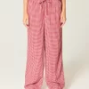 Pull-On Slub Pants