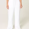 Pull-On Slub Pants