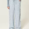 Pull-On Slub Pants