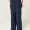 Pull-On Slub Pants