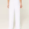Pull-On Slub Pants