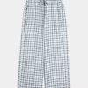 Pull-On Slub Pants