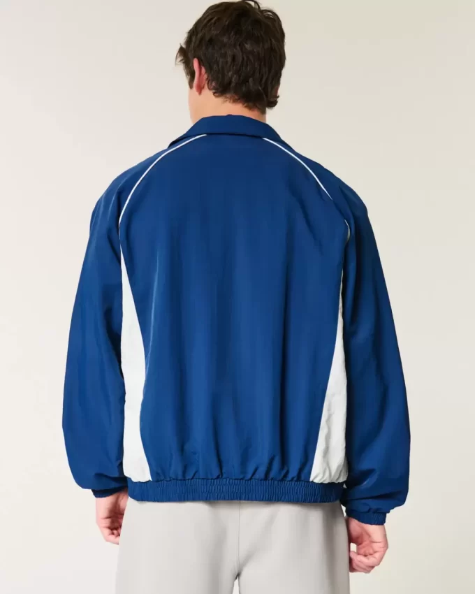 Rec & Leisure Division Graphic Windbreaker Jacket