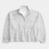 Rectangle Fit Quarter-Zip Sweatshirt