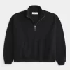Rectangle Fit Quarter-Zip Sweatshirt