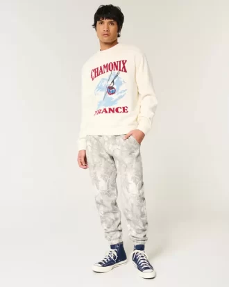 Relaxed Camo Fleece Joggers