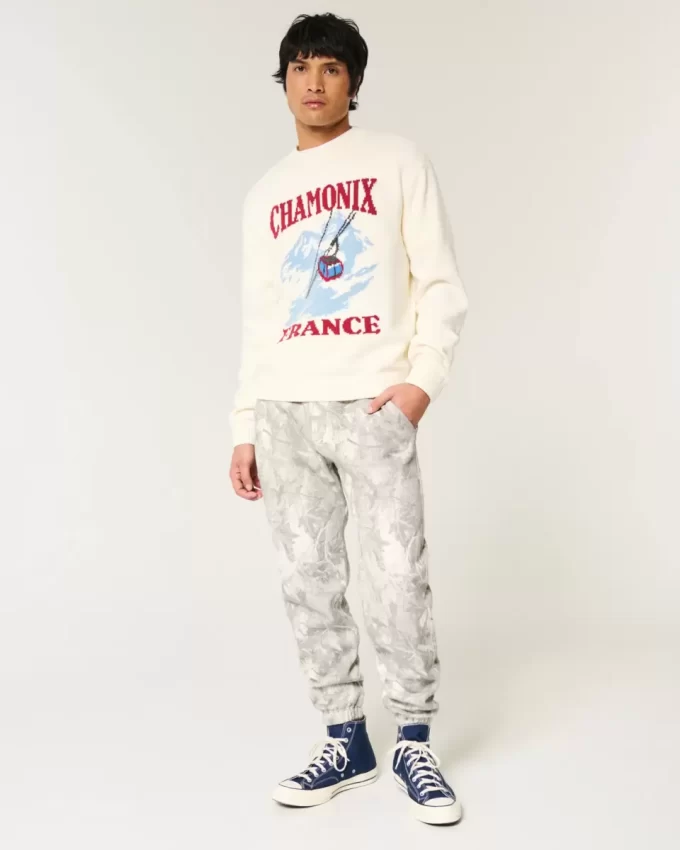 Relaxed Camo Fleece Joggers