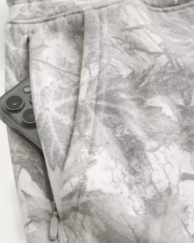 Relaxed Camo Fleece Joggers