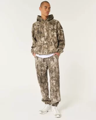 Relaxed Fleece Logo Joggers
