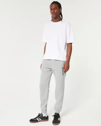 Relaxed Fleece Logo Joggers