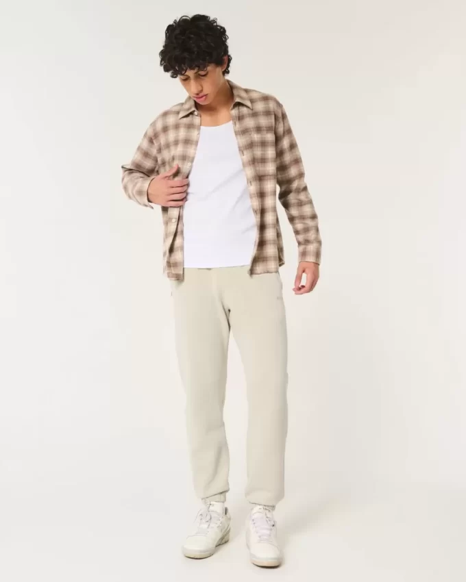 Relaxed Fleece Logo Joggers