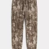 Relaxed Fleece Logo Joggers