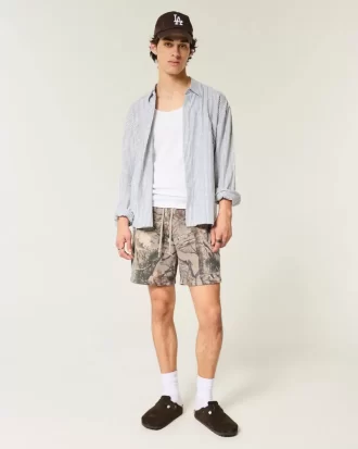relaxed linen blend shirt 2 1 330x413 - Relaxed Linen-Blend Shirt