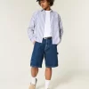 Relaxed Linen-Blend Shirt