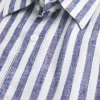 Relaxed Linen-Blend Shirt