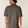 Relaxed Logo Polo