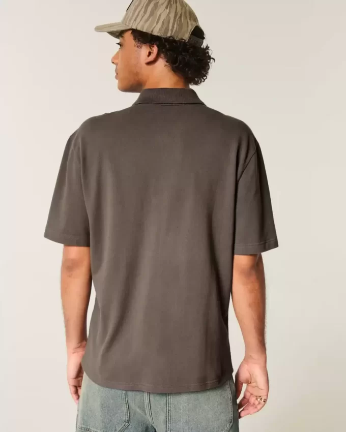 Relaxed Logo Polo