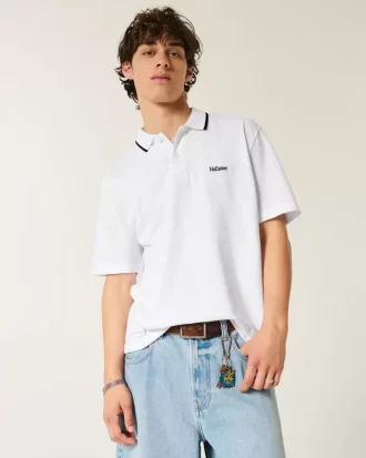 Relaxed Logo Polo