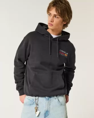 Relaxed Oracle Red Bull Racing Graphic Hoodie