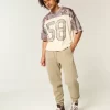 Relaxed Rib Joggers