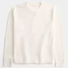 Relaxed Thermal Long-Sleeve Crew Shirt
