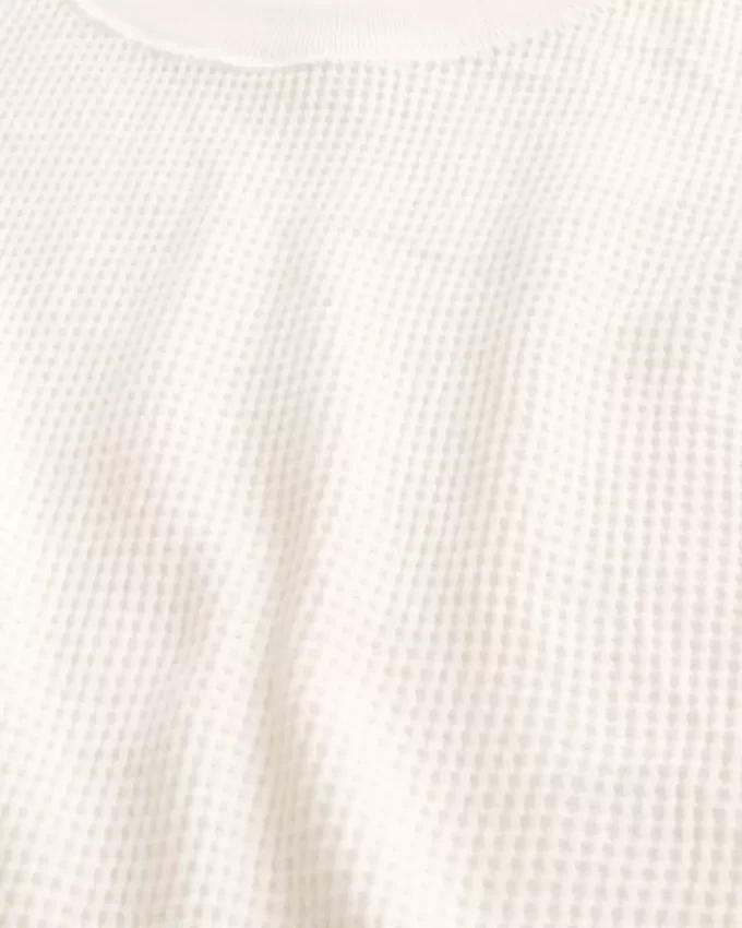 Relaxed Thermal Long-Sleeve Crew Shirt