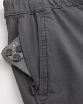 Relaxed Twill Cargo Joggers