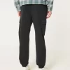 Relaxed Twill Cargo Joggers