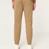 Relaxed Twill Joggers