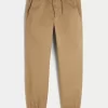 Relaxed Twill Joggers