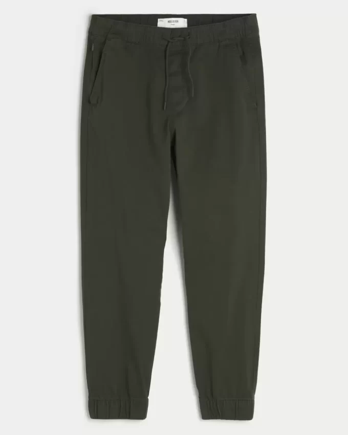Relaxed Twill Joggers