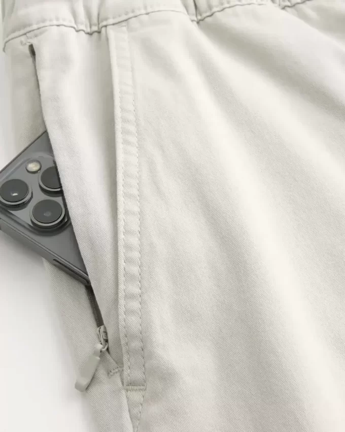 Relaxed Twill Joggers