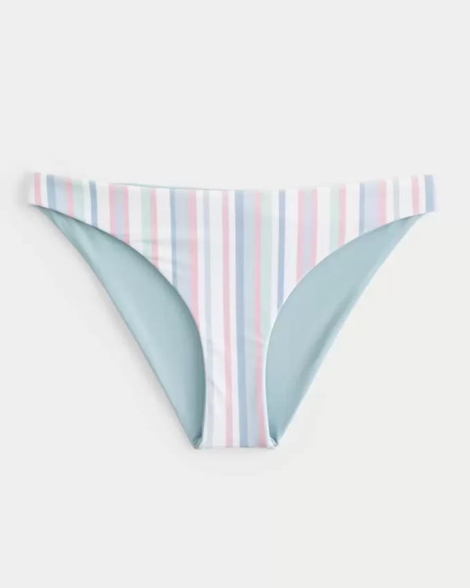 Reversible Low-Rise Cheeky Bikini Bottom