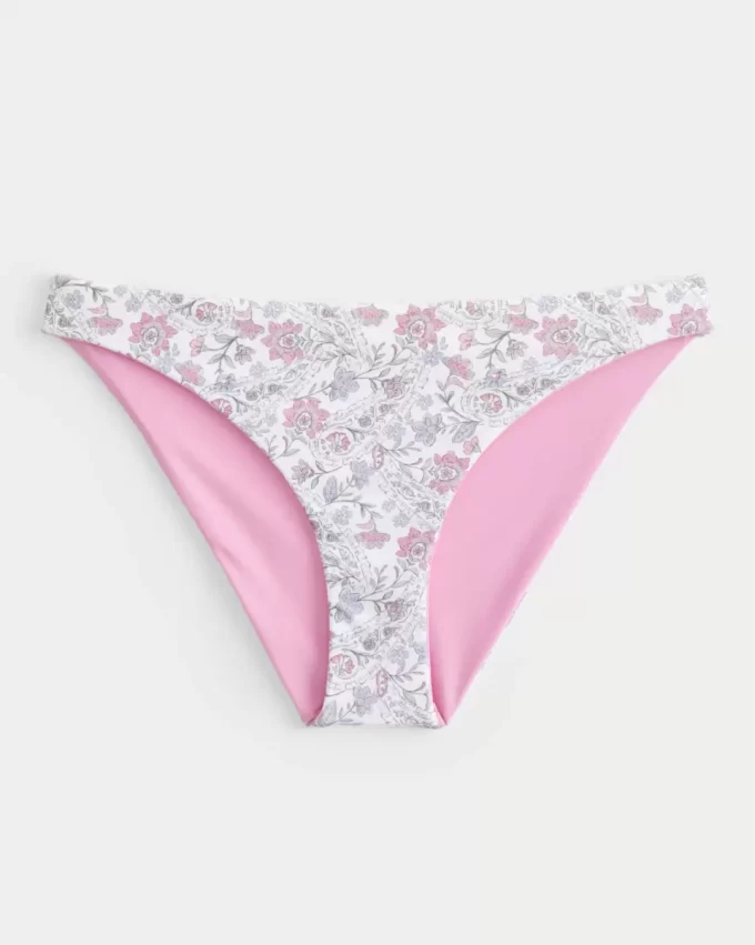 Reversible Low-Rise Cheeky Bikini Bottom