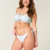 Reversible Side Tie Cheeky Bikini Bottom