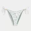 Reversible Side Tie Cheeky Bikini Bottom