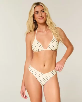 Reversible V-Waist Cheeky Bikini Bottom