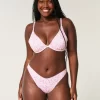 Ribbed High-Leg Cheekiest Bikini Bottom