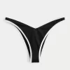 Ribbed High-Leg V-Waist Cheekiest Bikini Bottom