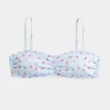 Ribbed Scoop Bikini Top